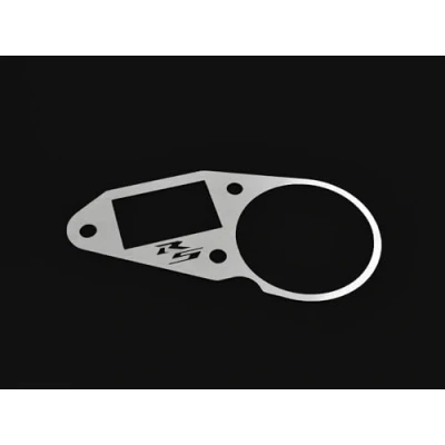 Abbildung von IBEX 10002671 Tachoblende Edelstahl silber Logo