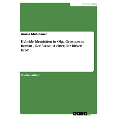 Abbildung von Hybride Identitäten in Olga Grjasnowas Roman ¿Der Russe ist einer, der Birken liebt¿