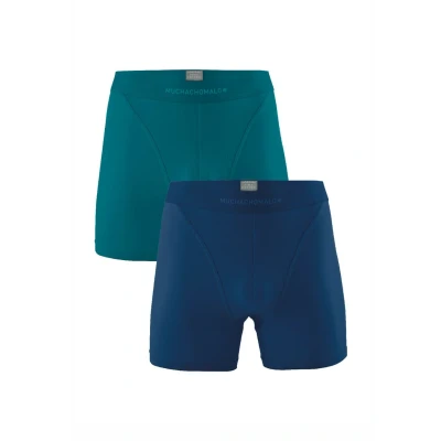 Abbildung von Muchachomalo Herren Pima Baumwolle Boxer Shorts 2er Pack Unterwäsche