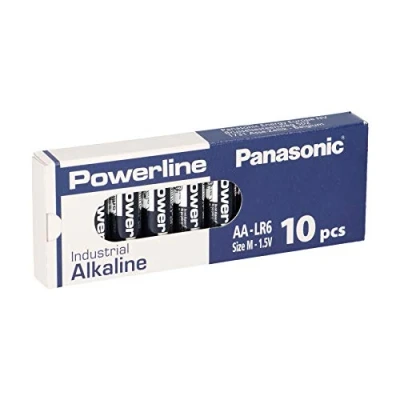 Abbildung von 10x MIGNON AA LR6 MN1500 Batterie Alkaline Powerline Industrial 3133mAh