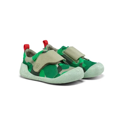 Abbildung von Affenzahn Lauflerner Smally Krabbelschuh für Kinder, Größe: 23, Hellgrün Schuhe