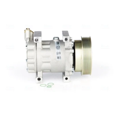 Abbildung von NISSENS 89372 Kompressor SD6V12 12 PAG 46 R 134a NISSAN: Qashqai / Qashqai+2 I, Note MICRA 3, RENAULT: CLIO III Grandtour, 3