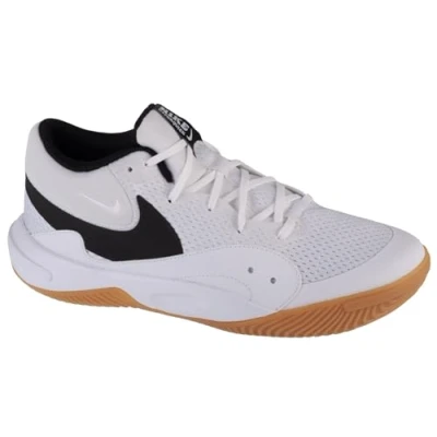 Abbildung von Nike Performance Hyperquick Volleyballschuh, Herren, Größe: 45, White/black Textil/synthetik