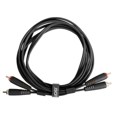 Abbildung von UDG Audiokabel Set RCA (gerade, 1,5 m) Kompatibel mit allen Geräten von Klinke auf