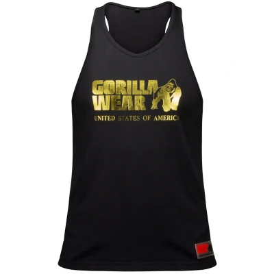 Abbildung von Gorilla Wear Classic Top goldcoloured, Herren, Größe: XXL, Gold coloured