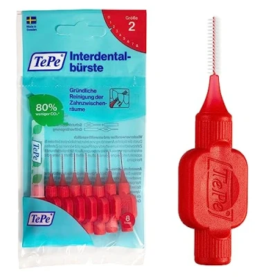 Abbildung von TePe Interdentalbürste, Größe 2, 8 Stück