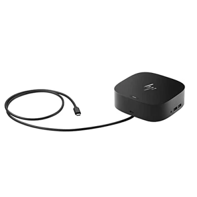 Abbildung von HP G5 Essential Dockingstation Thunderbolt USB 3.0 2x 1.4 DisplayPorts HDMI 2.0 Audio RJ 45 Schwarz