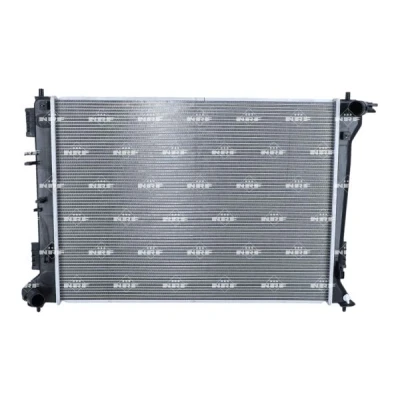 Abbildung von NRF 550142 Kühler, Motorkühlung Aluminium 643 475 16 Kühlrippen gelötet HYUNDAI: Tucson, ix35, KIA: Sportage IV