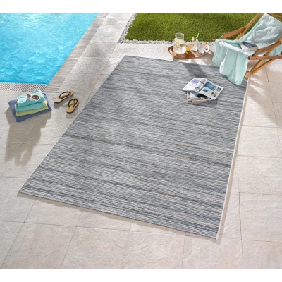 Abbildung von NORTHRUGS Teppich &quot;Lotus&quot;, rechteckig, In &amp; Outdoor, Flachgewebe, Modern, Wetterfest, Garten, Wohnzimmer