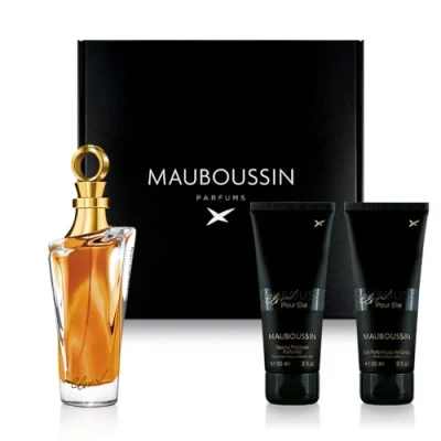Abbildung von Mauboussin Set Elixir Pour Elle : Eau de Parfum 100 ml, Duschgel 90 ml &amp; Körpermilch