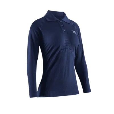 Abbildung von X Bionic Women&#039;s INVENT 4.0 TRAVEL POLO SHIRT LONG SLEEVES WOMEN, navy/blue, L