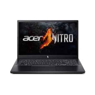 Abbildung von Acer Nitro V15 (ANV15 41 R0QT) Gaming Laptop 15,6&quot; FHD IPS 165Hz Display AMD Ryzen 7 7735HS 16 GB RAM 512 SSD NVIDIA GeForce RTX 4050 Windows 11 QWERTZ Tastatur schwarz