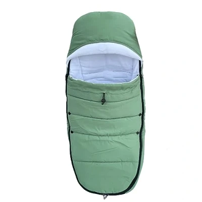 Abbildung von Brogtorl Universal Kinderwagen Fußsack, Zubehör Kompatibel mit Babyzen YOYO Maschine Waschbar (Grün)