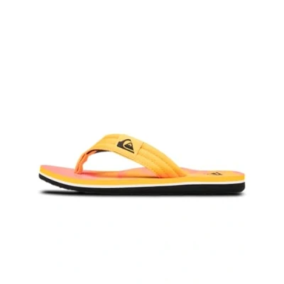 Abbildung von Quiksilver Molokai Layback Zehentrenner für Kinder, Größe: 31, Fiery coral bloomfade Schuhe