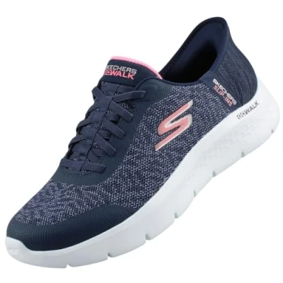 Abbildung von Skechers Damen Go Walk Flex Kaylee Sneaker, Navy, 39 EU