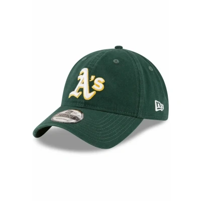 Abbildung von New Era 9TWENTY Strapback Oakland Athletics Forest Cap, Größe: One Size, Dark green