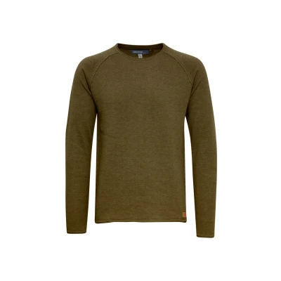 Abbildung von Blend Bhjohn Strickpullover, Herren, Größe: Large, Burnt oliv