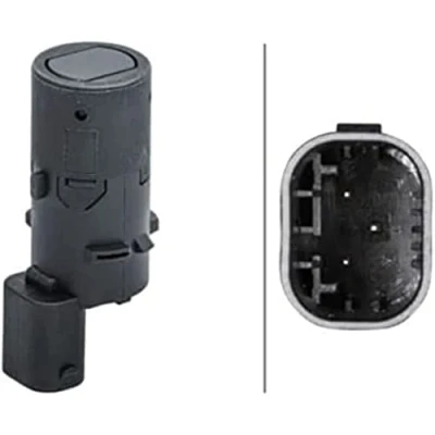 Abbildung von HELLA 6PX 358 141 601 Parksensoren vorne und hinten CITROËN: C8, C3 I Schrägheck, PEUGEOT: 807