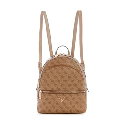 Abbildung von Guess Manhattan CITY 34 CM Tagesrucksack, Damen, Größe: One Size, Latte logo