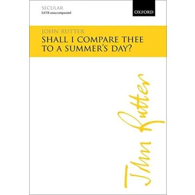 Abbildung von Shall I Compare Thee to a Summer&#039;s Day?