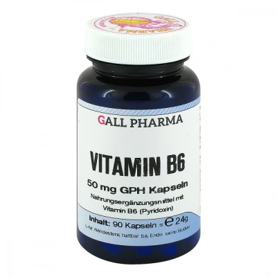 Abbildung von Vitamin B6 50 mg GPH Kapseln 90 St