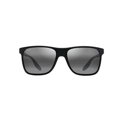 Abbildung von Maui Jim Unisex Sunglasses, Grey pailolo Matte Black, Unica