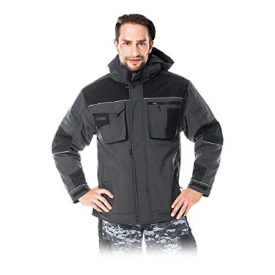 Abbildung von Leber&amp;Hollman LH STORM_SBM Schutzjacke, Grau Schwarz, M Größe