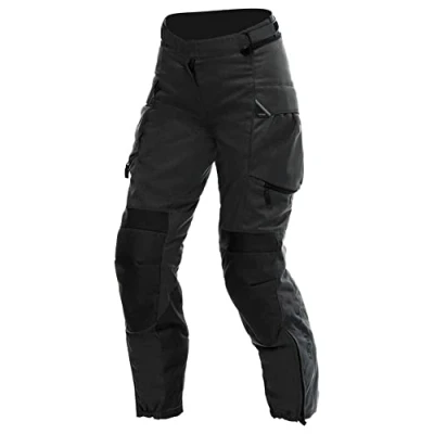 Abbildung von Dainese Ladakh 3L D Dry Lady Pants, Motorrad Tourenhose, 3 Lagen Wasserdicht, Herausnehmbare Thermoschicht, Damen Motorradhose, Schwarz/Schwarz, 48