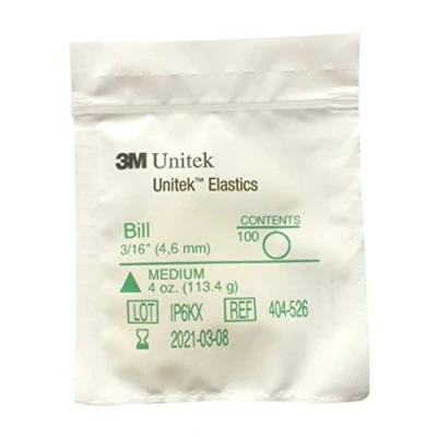 Abbildung von 3M Unitek, Mehrzweck Gummibänder Medium 3/16&quot; (4,6 mm) Bill; Snorflex