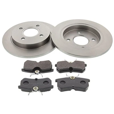 Abbildung von MAPCO 47656 Bremsscheiben und beläge Hinterachse voll exkl. Verschleißwarnkontakt FORD: Focus Mk1 Kombi, Schrägheck, FIESTA 5