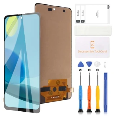 Abbildung von Incell LCD Display für Samsung Galaxy Note 10 Lite N770 N770F SM N770F/DS N770F/DSM Ersatz Touchscreen Digitizer Kit mit Werkzeug (schwarz)
