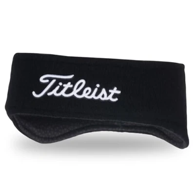 Abbildung von Titleist Merinowolle, Ohrbügel, Schwarz/Weiß