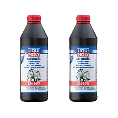 Abbildung von ILODA 2X Original Liqui Moly 1L Hochdruck Getriebeöl Gear Oil Öl (GL4) SAE 80W