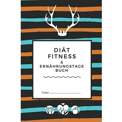 Abbildung von Diät Fitness &amp; Ernährungstagebuch: 90 Tage Tagebuch Abnehmtagebuch zum ausfüllen