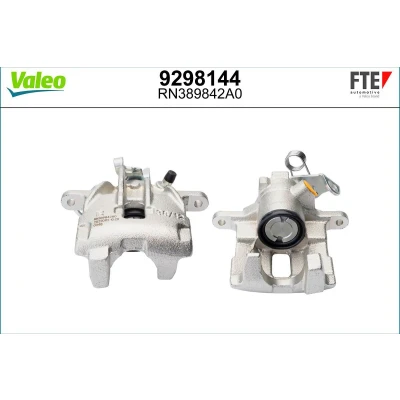 Abbildung von FTE 9298144 Bremssattel grau Gusseisen Hinterachse rechts ohne Halter VOLKSWAGEN: Transporter 4 Bus, Kastenwagen, Sharan I