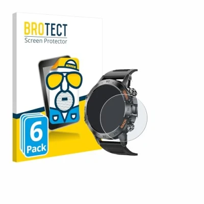 Abbildung von BROTECT Entspiegelungs Schutzfolie für Lemfo Smartwatch 1.39&quot; (6 Stück) Matte Displayschutz Folie, Anti Reflex, Fingerprint