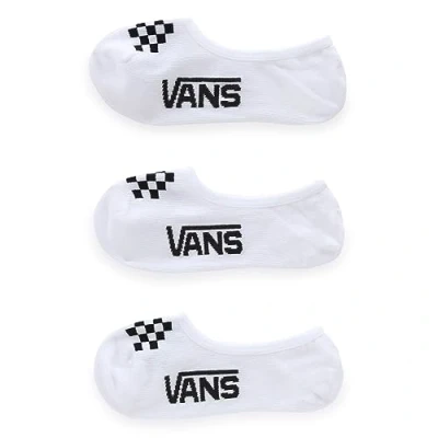 Abbildung von Vans Mädchen Classic Canoodle (US 1 6, 3 Pack) herrensocken, White Black, One Size