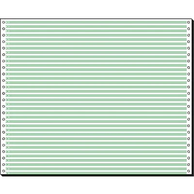 Abbildung von 91000 Endlospapier 1fach mit Leselinien 12 Zoll x 375 mm (A3 quer), 60 g, 2000 Blatt, Druckerpapier
