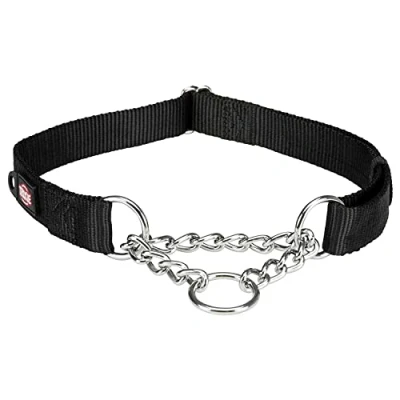 Abbildung von Trixie Premium Rinderhalsband 45 70 cm/25 mm, schwarz