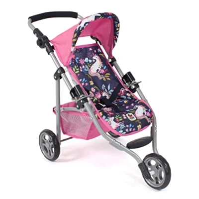 Abbildung von CHIC2000 Puppenbuggy Jogging Buggy Lola, Einhorn, mit klappbarem Verdeck