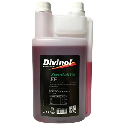 Abbildung von Divinol Zweitaktöl FF 1x1 Liter Dosierflasche 2 Taktöl teilsynthetisch 2T Mischöl