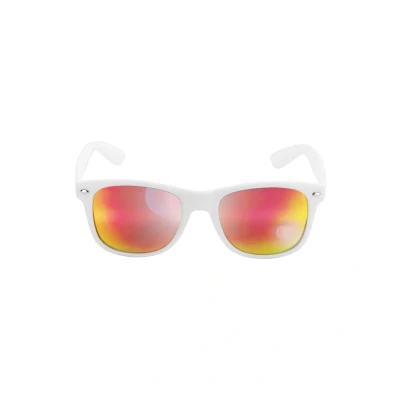 Abbildung von MD Accessories Likoma Miirror Sonnenbrille, Größe: One Size, White/red