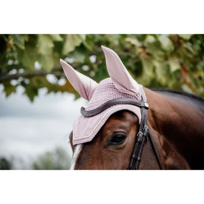 Abbildung von Kentucky Ohrnetz Wellington Velvet Altrosa Warmblut