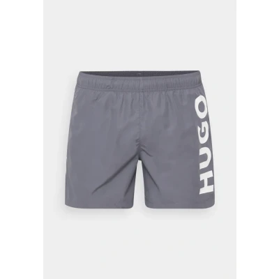 Abbildung von HUGO ABAS Badeshorts, Herren, Größe: Small, Medium grey