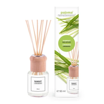 Abbildung von pajoma Raumduft Lemongras, 1er Pack (1 x 50 ml) in Geschenkverpackung