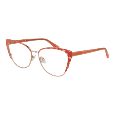 Abbildung von Guess Damen GU50121 074 Rahmen von BRILLEN Metall Rosa Cat Eye Normal
