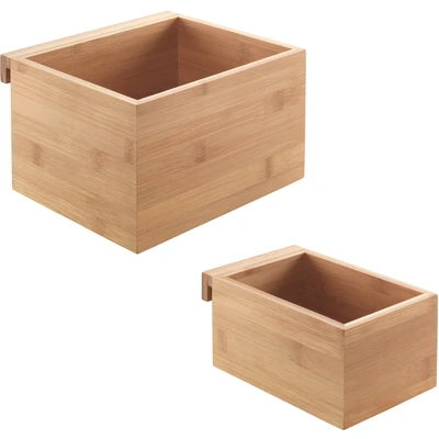 Abbildung von Metaltex Organizer Mural line (Set, 2 St), Aufbewahrungsbox, Bambus