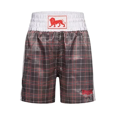 Abbildung von Lonsdale Radstock Jogginghose, Herren, Größe: Large, White black red
