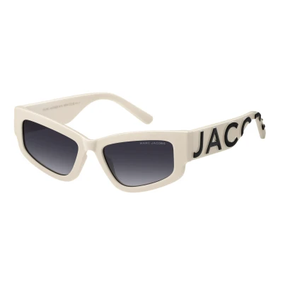 Abbildung von MARC Jacobs Sonnenbrille, Damen, Größe: 55, Beige/black