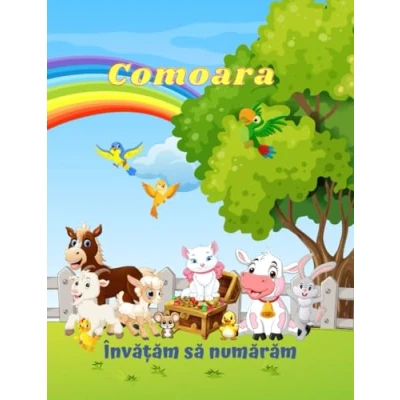 Abbildung von Comoara ( Învățăm să numărăm ): Carti in limba romana pentru copii/ Carte educativa copii/Carte invatarea numerelor/ copii romana/Invatam numerele